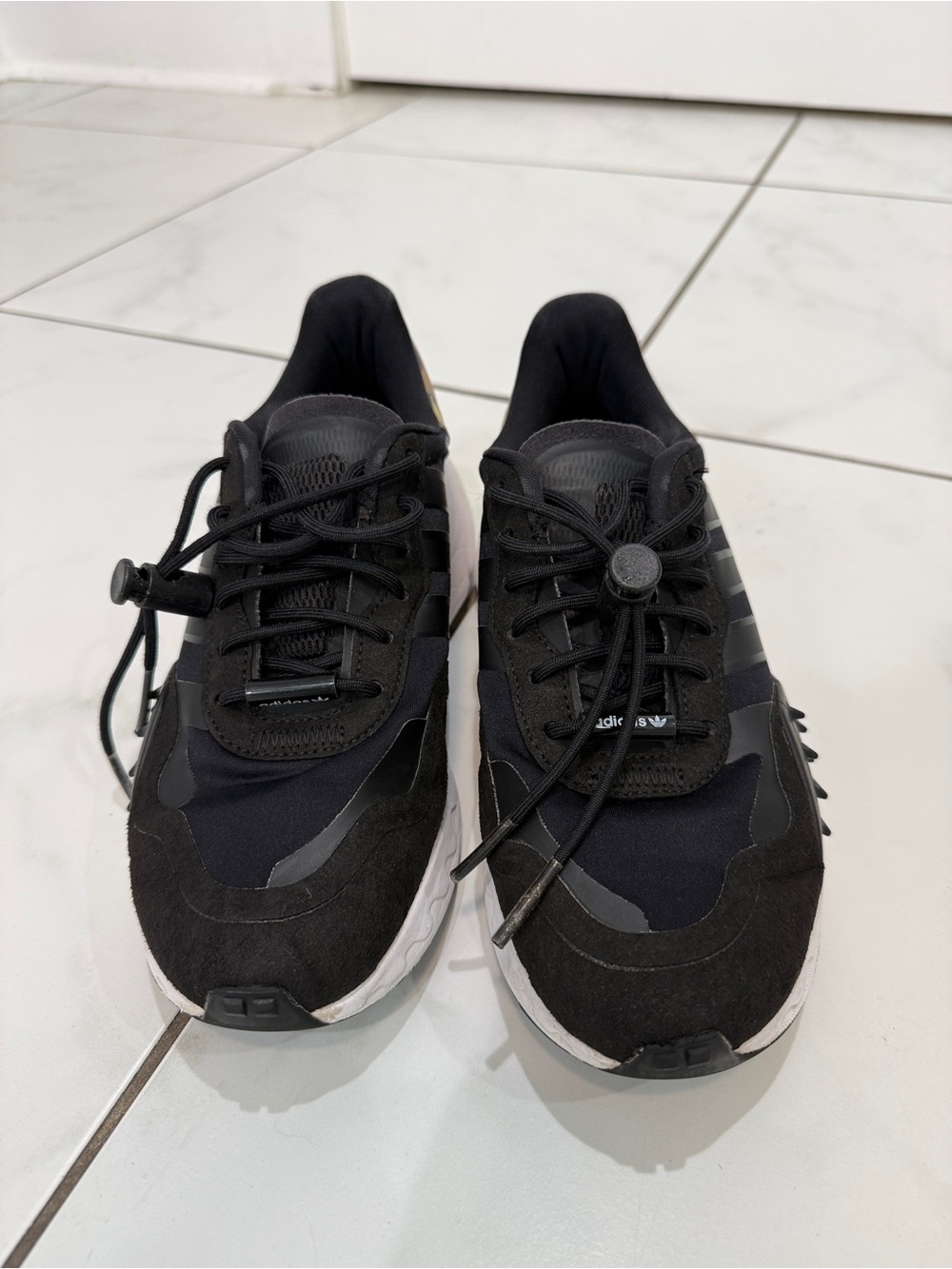 Adidas Choigo Animal Print - Black 7.5 W - Picture 2 of 5